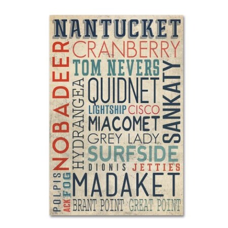 Trademark Fine Art Lantern Press 'Destination 4' Canvas Art, 22x32 ALI09523-C2232GG